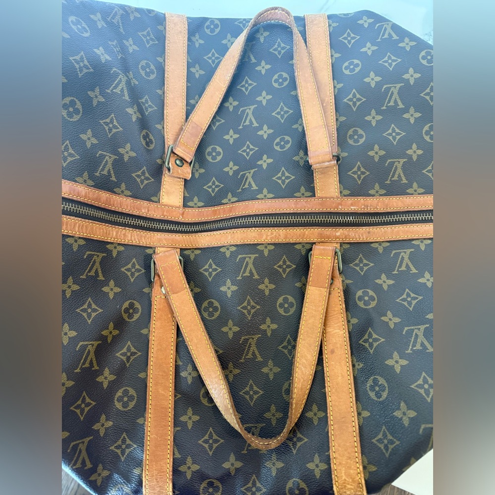 Louis Vuitton Sac Souple 55 Vintage Duffel Travel Bag - Authentic - Picture 6 of 15